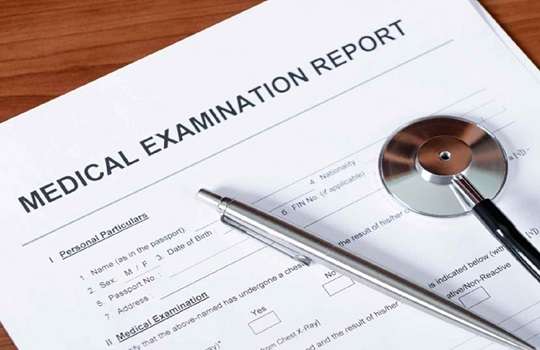 Medical Examination and Statement Recording